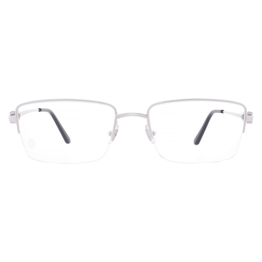 Cartier C Decor Demo Pilot Men's Eyeglasses Ct0319o 002 55