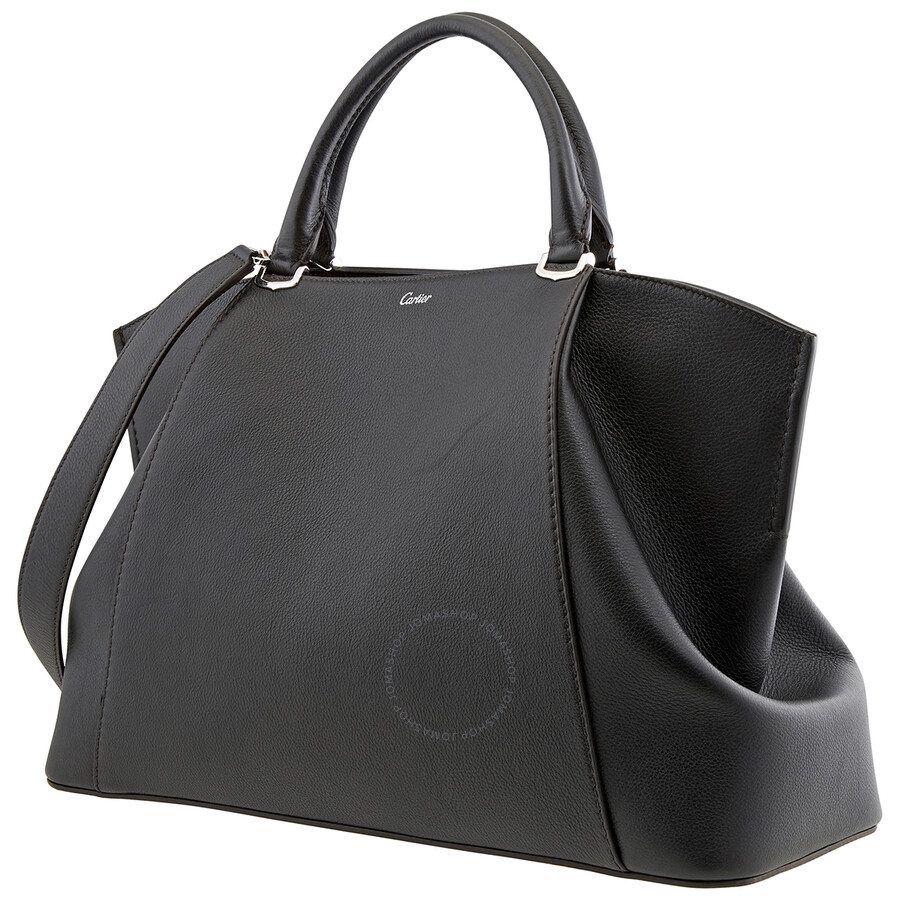 Cartier C Medium Shoulder Bag Black L1002064 Handbags