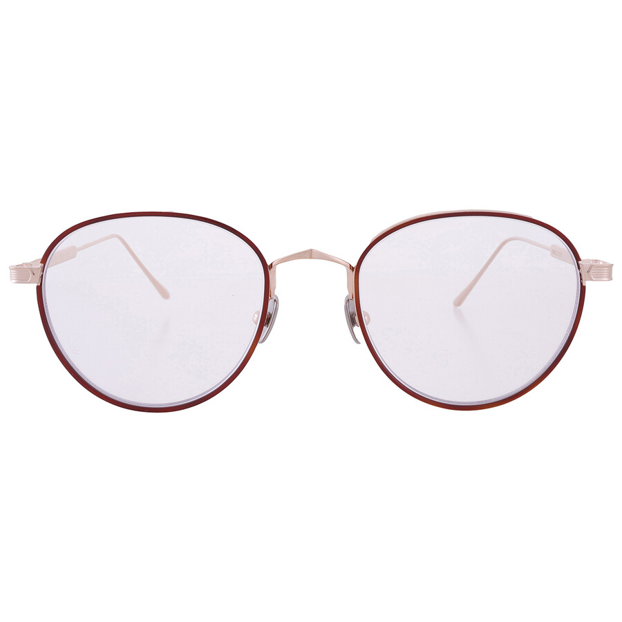 Cartier Demo Oval Ladies Eyeglasses Ct0250o 008 53