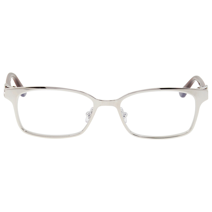 Cartier C Decor Demo Rectangular Ladies Eyeglasses Ct0189o 003 53