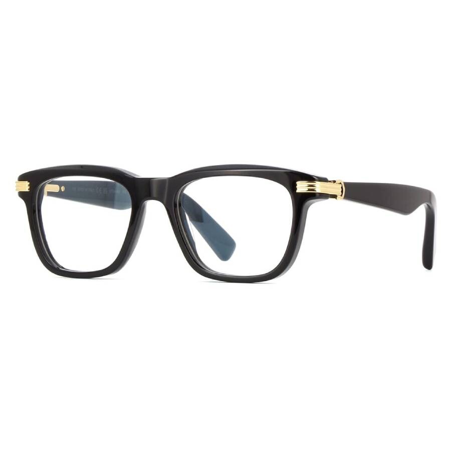 Cartier Demo Square Men's Eyeglasses Ct0444o 002 52
