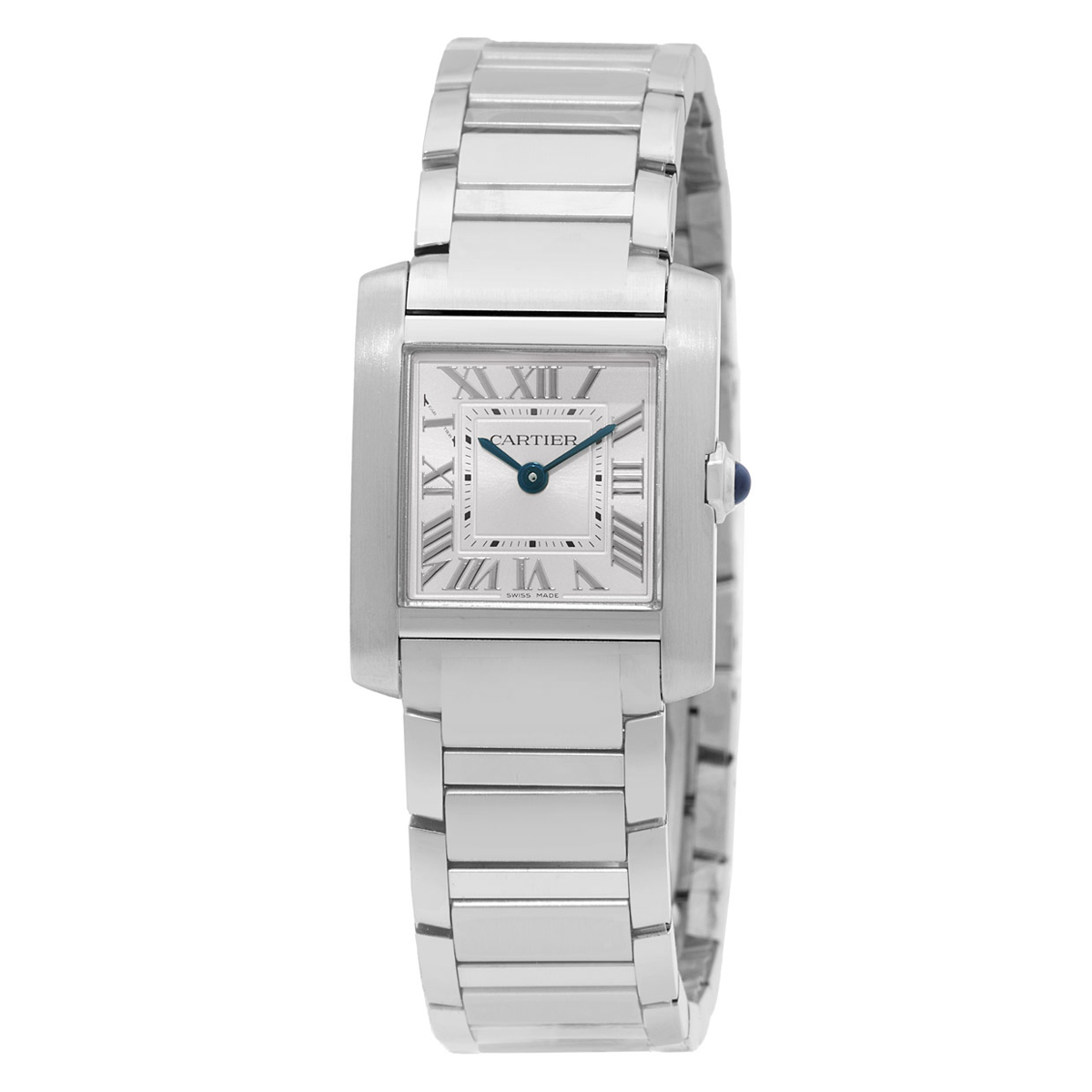Cartier Française Small Model Silver Dial Watch WSTA0129