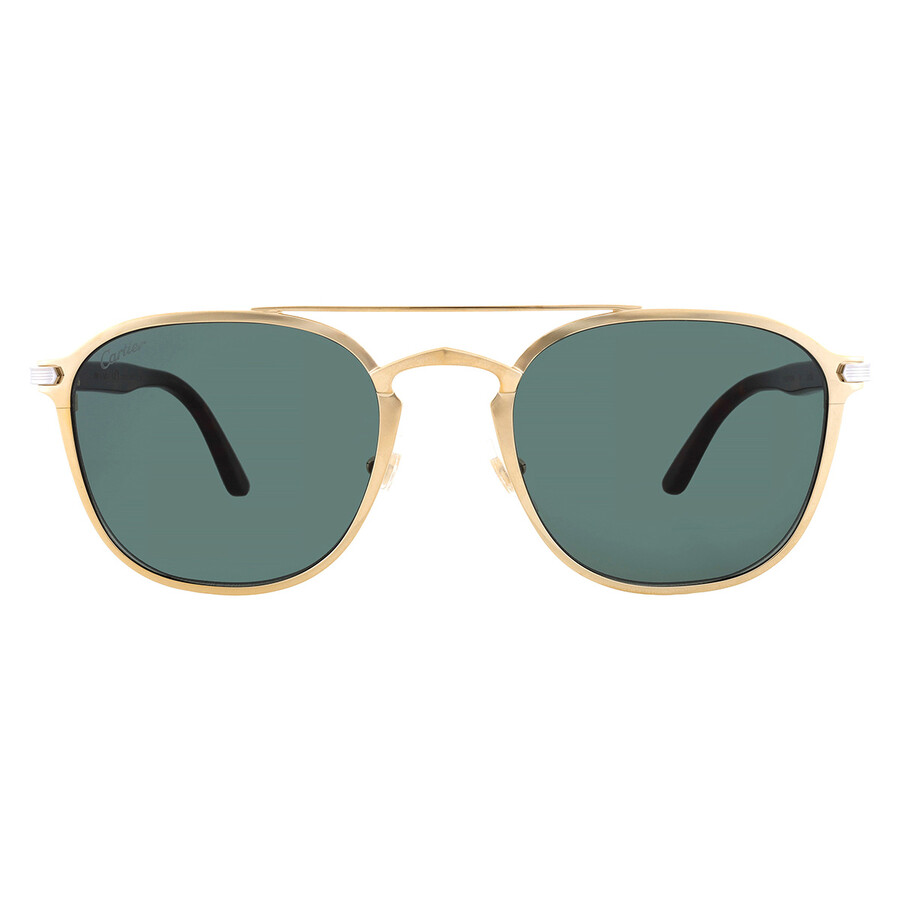 Cartier Green Square Unisex Sunglasses Ct0012s 006 54