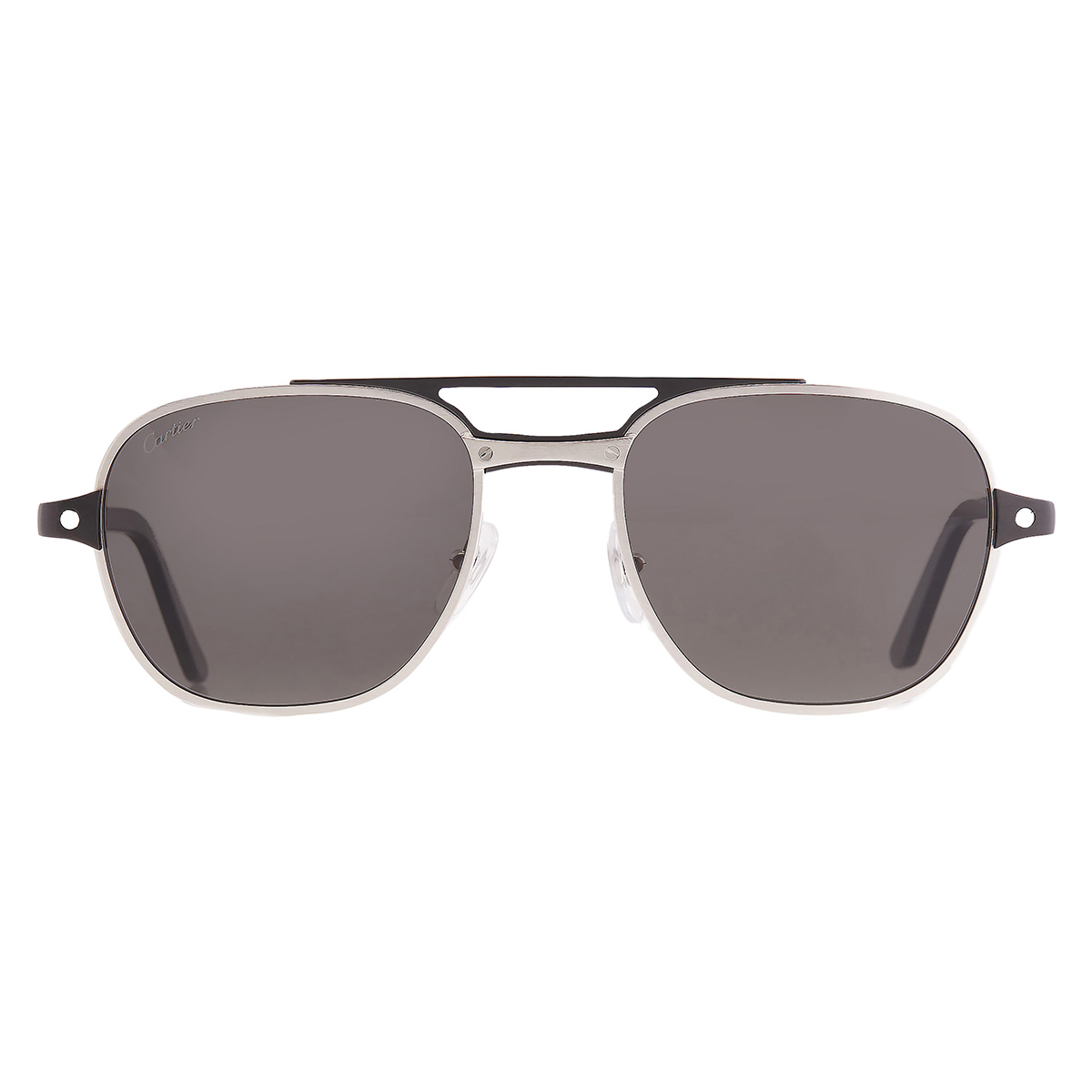 Cartier Grey Pilot Men's Sunglasses CT0477S 001 56 843023176181