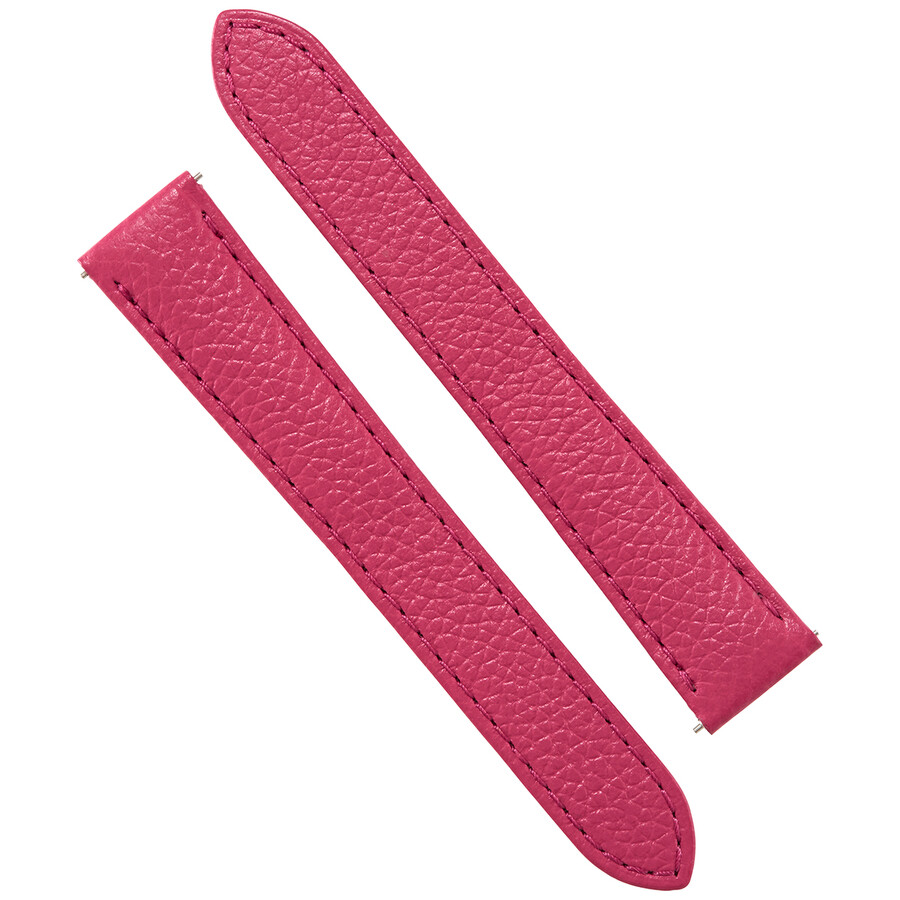 Cartier Pink Leather Watch Band KD6WXAC5 Watch Accessories, Watch