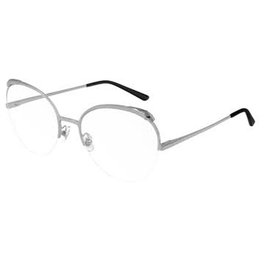 Cartier Panthere De Demo Oval Ladies Eyeglasses Ct0151o 002 55