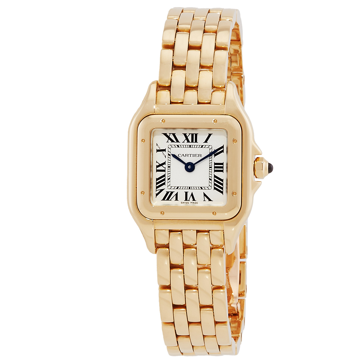 Panthere Small Quartz Silver Dial Ladies Watch