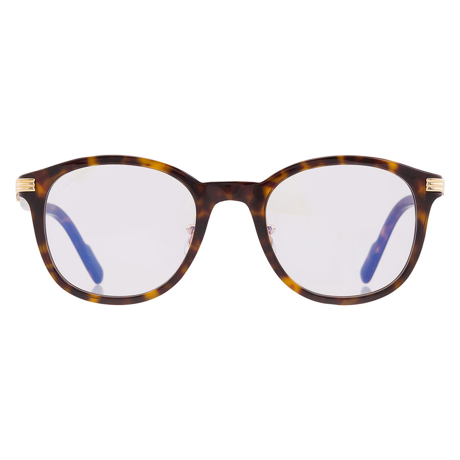 CARTIER CARTIER PHOTOCHROMATIC OVAL MEN'S EYEGLASSES CT0302S 009 51