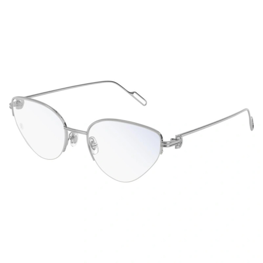 Cartier Premiere De  Demo Cat Eye Ladies Eyeglasses Ct0157o 003 54