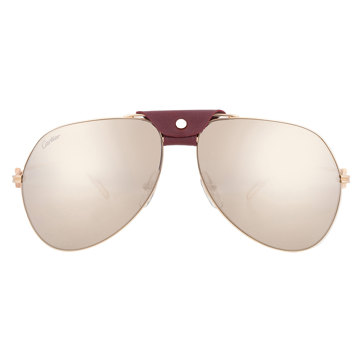 Cartier Premiere de Cartier Grey Pilot Unisex Sunglasses CT0110S
