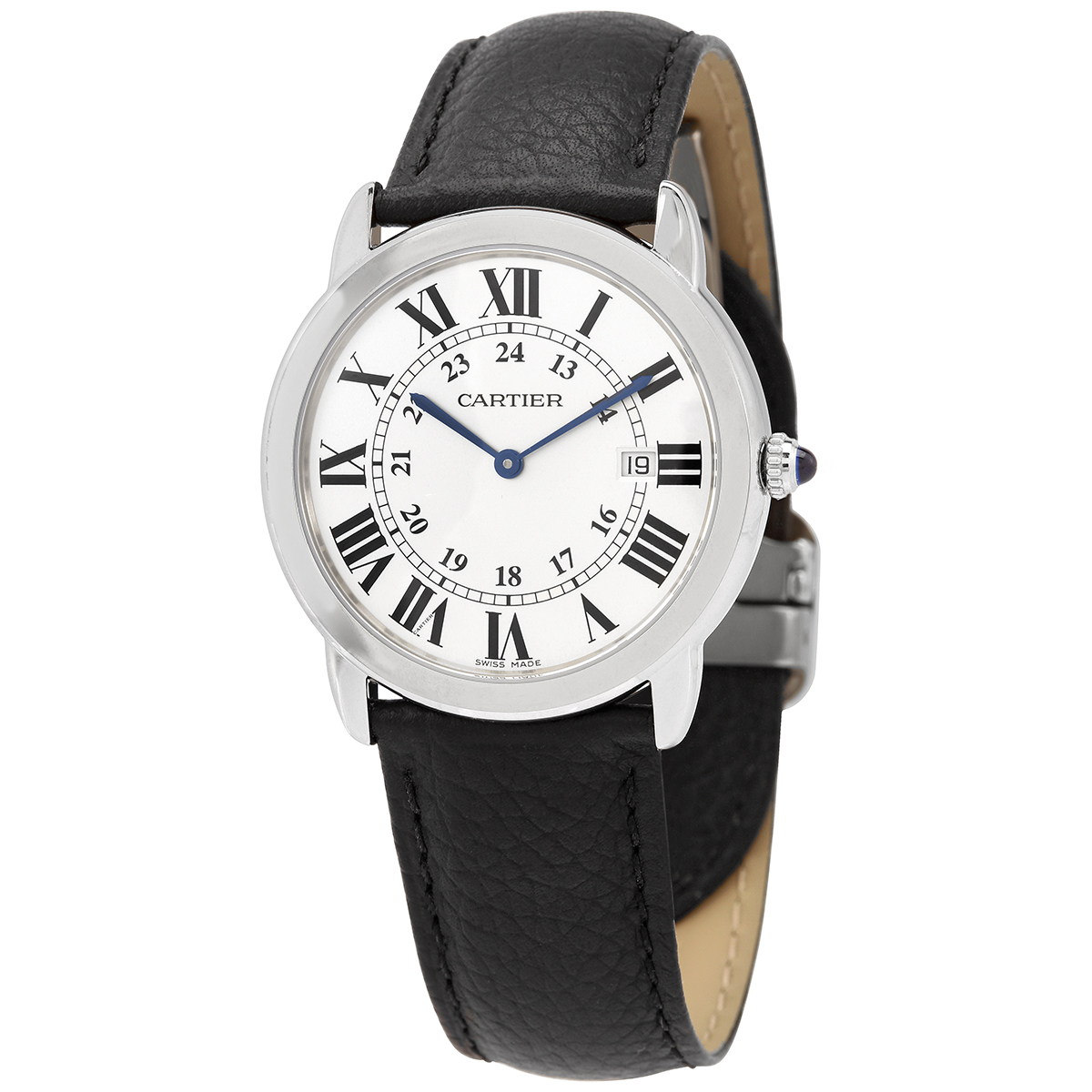 Cartier Ronde Solo Quartz Silver Dial Ladies Watch WSRN0029