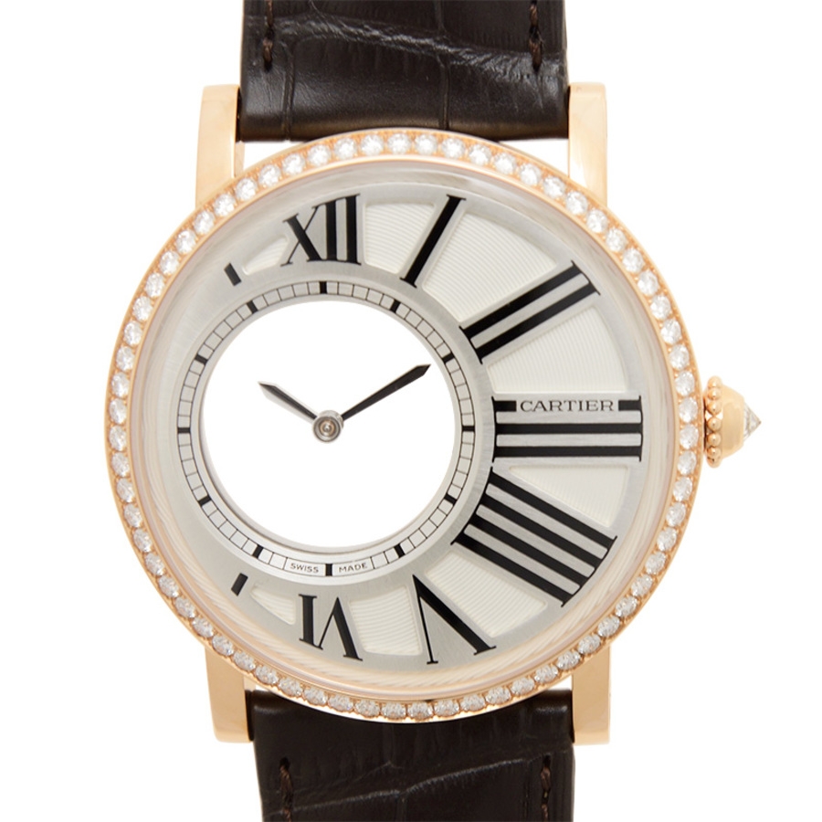 Rotonde de Diamond White Dial Watch