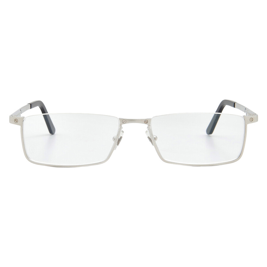 Cartier Santos De  Demo Rectangular Men's Eyeglasses Ct0169o 002 54