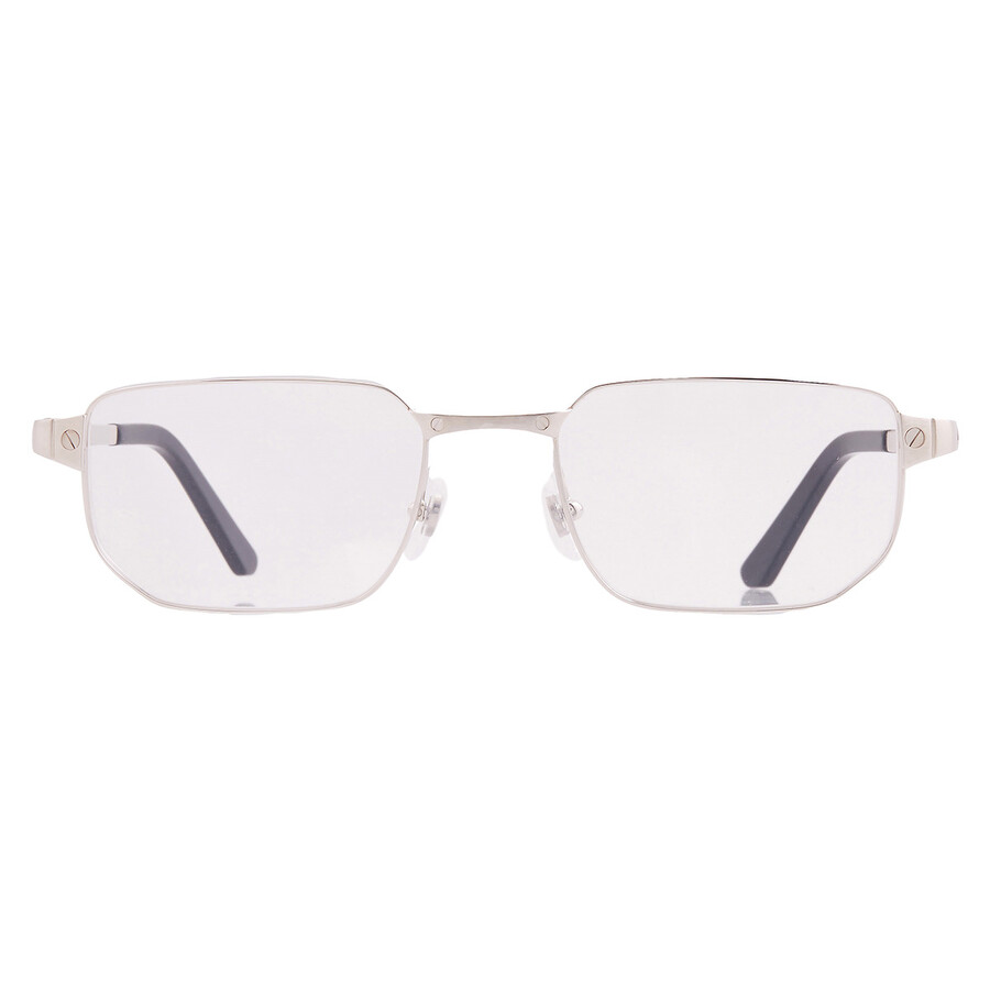 Cartier Santos De Demo Rectangular Men's Eyeglasses Ct0481o 002 53