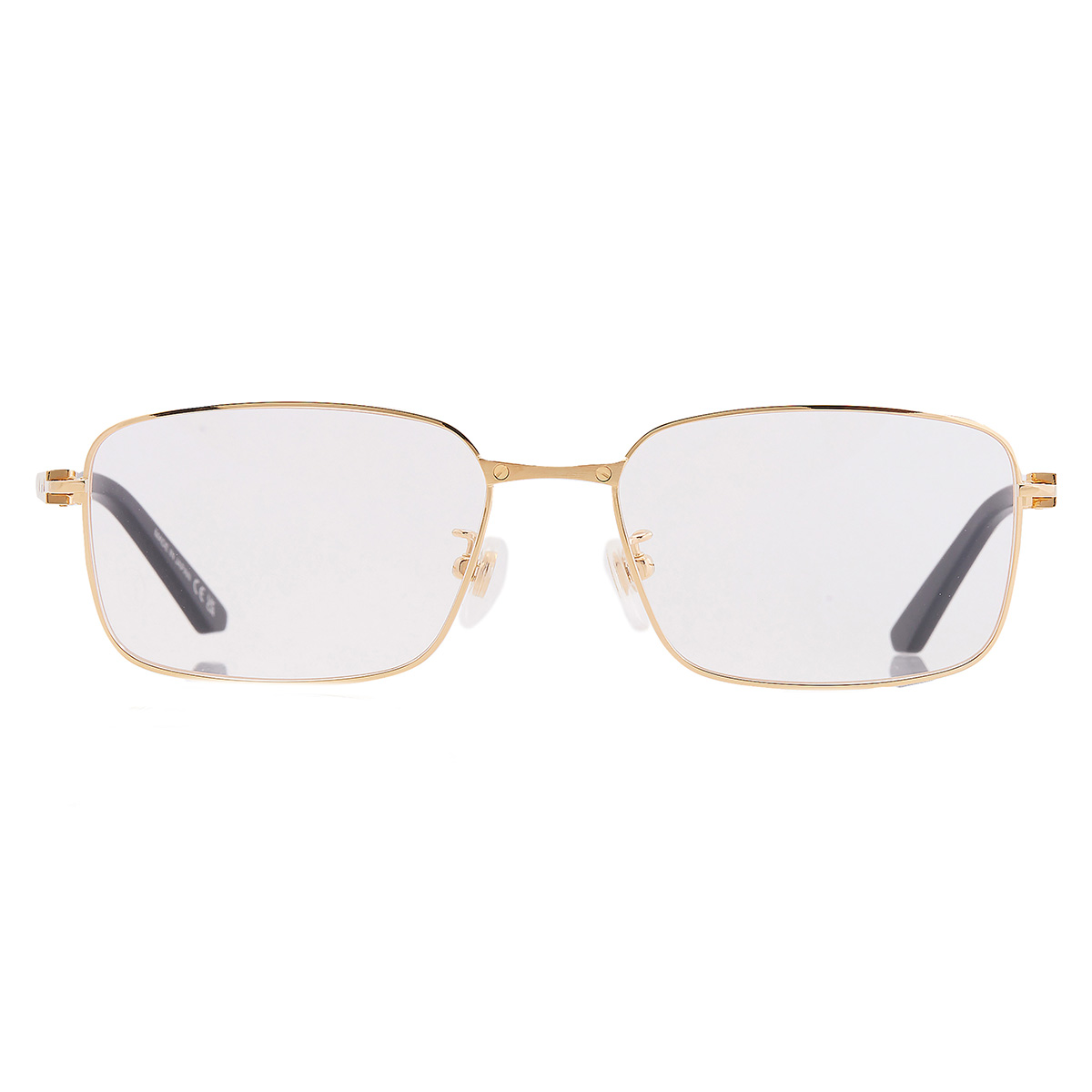 Cartier Santos de Cartier Demo Rectangular Men's Eyeglasses