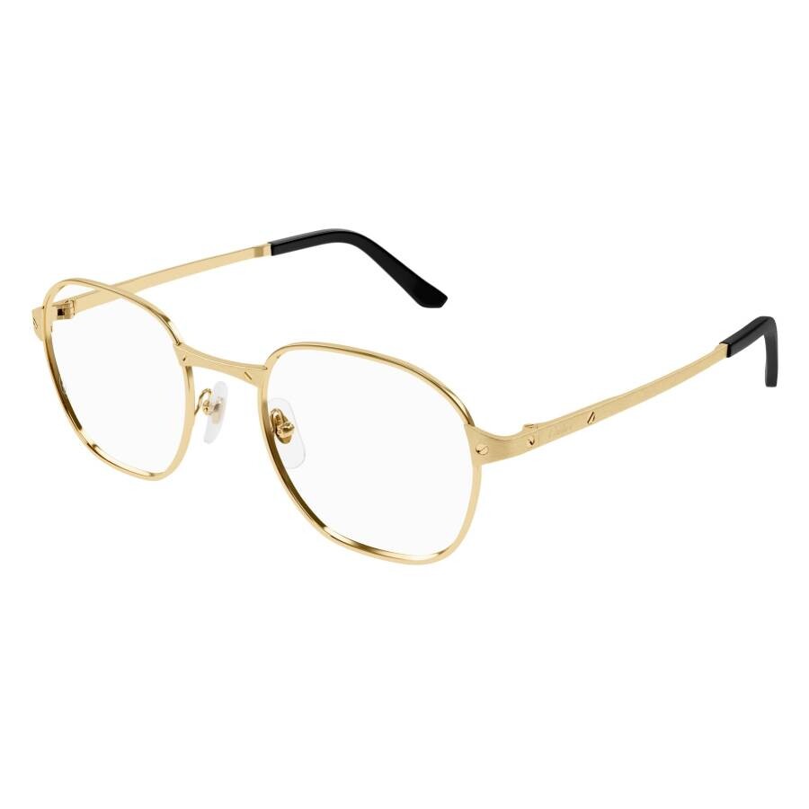 Cartier Santos De Demo Round Men's Eyeglasses Ct0441o 001 51