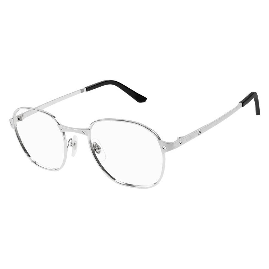 Cartier Santos De  Demo Round Men's Eyeglasses Ct0441o 002 51