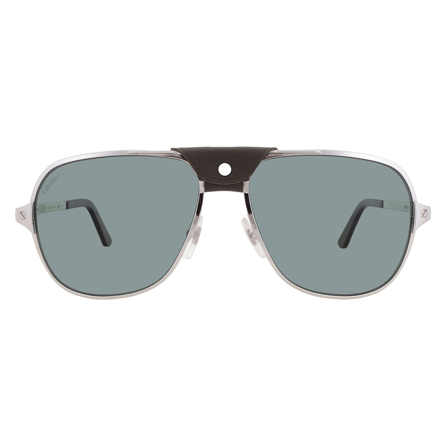 Cartier Santos De Green Navigator Men's Sunglasses Ct0165s 012 60