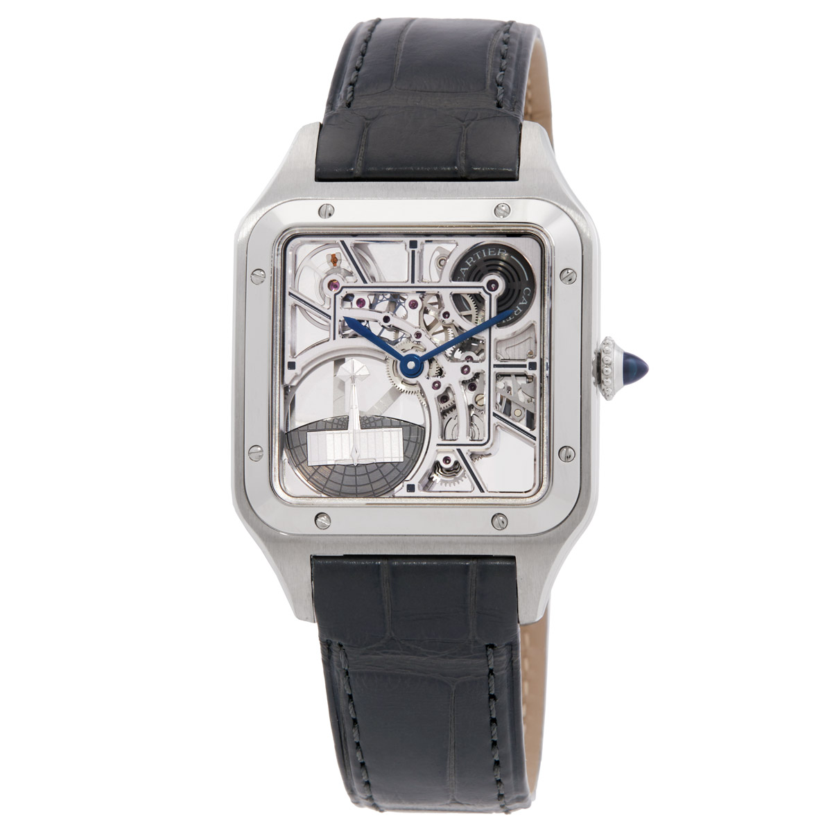 Santos Dumont Large Model Skeleton Automatic Watch