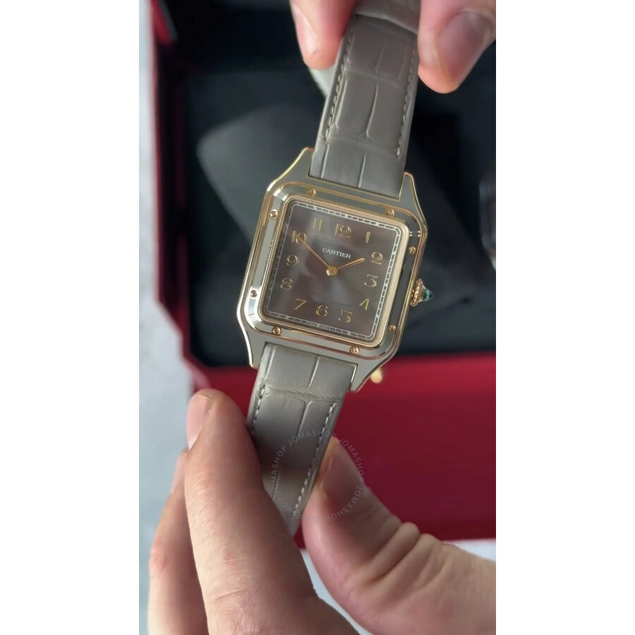 Cartier Santos-Dumont Large Model Hand Wind Men's Watch