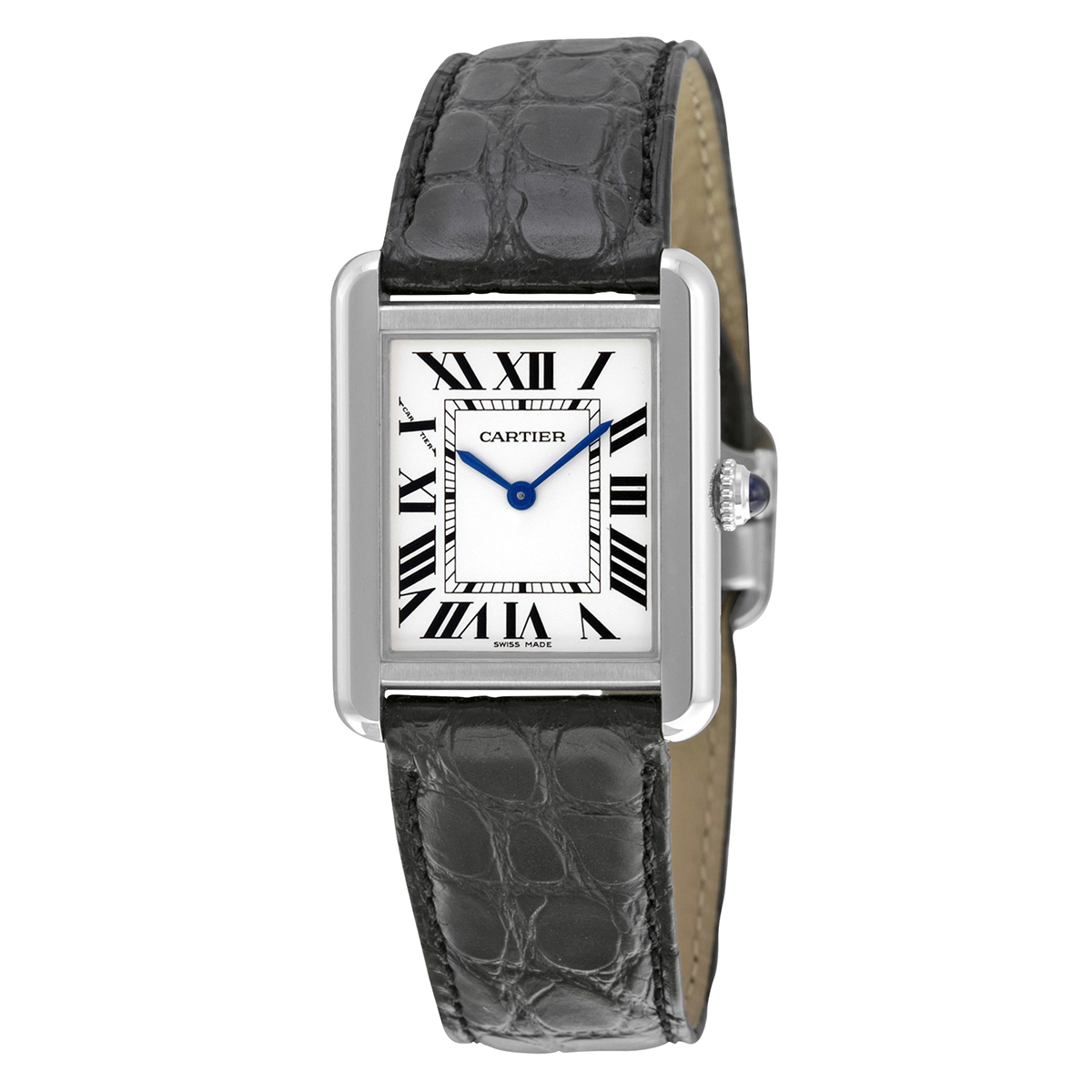 Cartier Tank Solo Steel Small Ladies Watch W5200005
