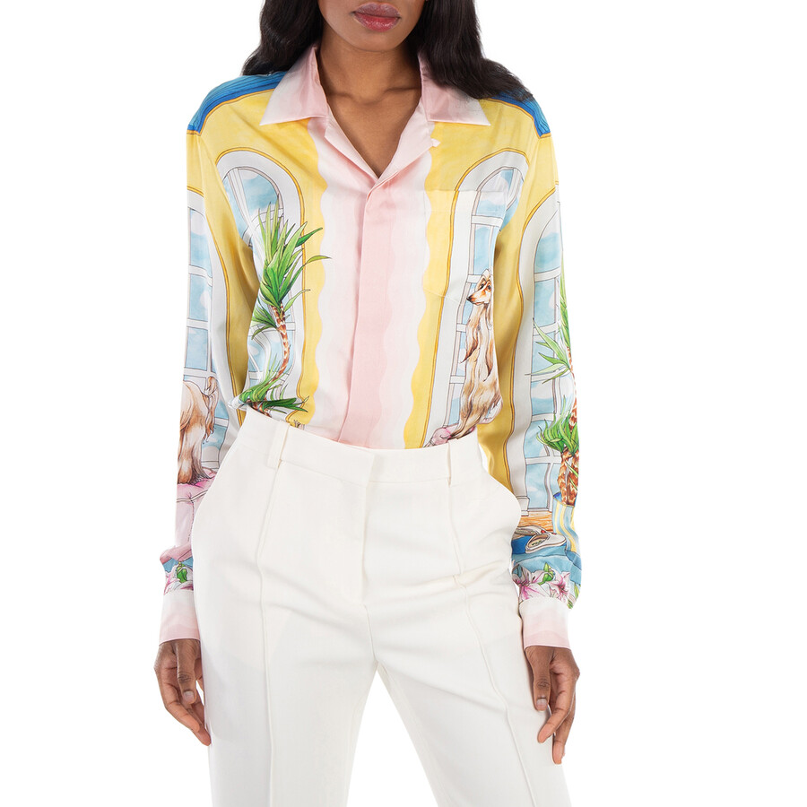 Ladies Apartement Dans Les Airs Printed Shirt