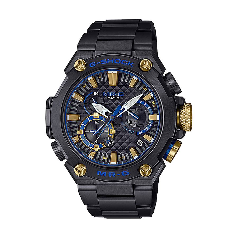Casio MR-G Alarm Quartz Analog-Digital Black Dial Men's Watch