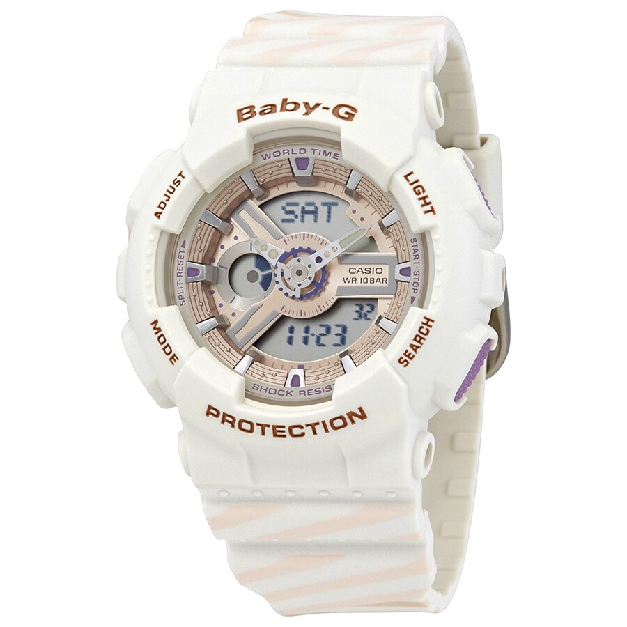 Casio BabyG Alarm World Time Chronograph Quartz AnalogDigital Grey