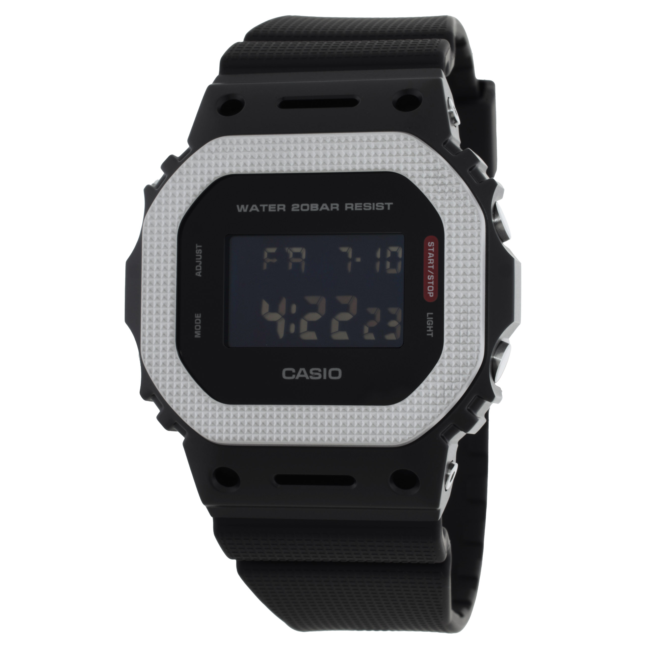 Casio G-Shock Alarm Quartz Digital Black Dial Watch GM-5600BM-1
