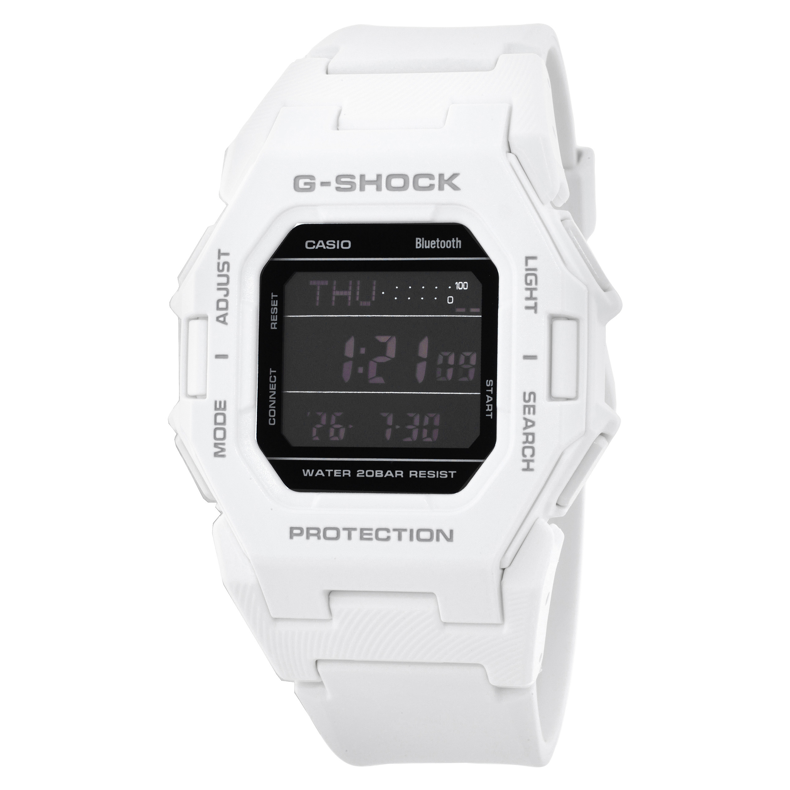 Casio G-Shock Alarm World Time Quartz Digital Black Dial Watch GD-B500-7
