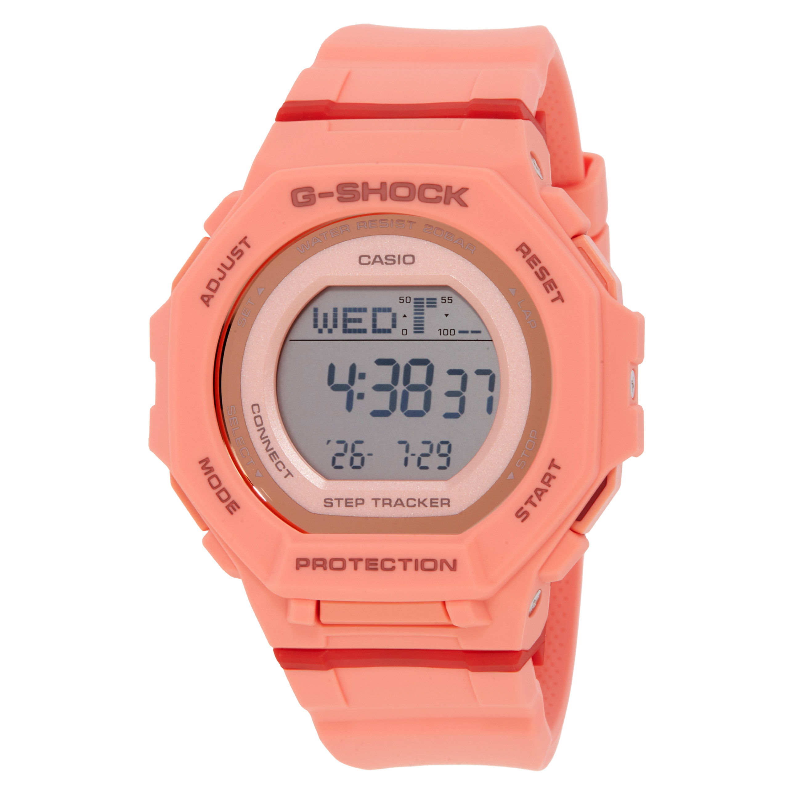 Casio G-Shock Alarm World Time Quartz Digital Ladies Watch GMD-B300SC-4DR