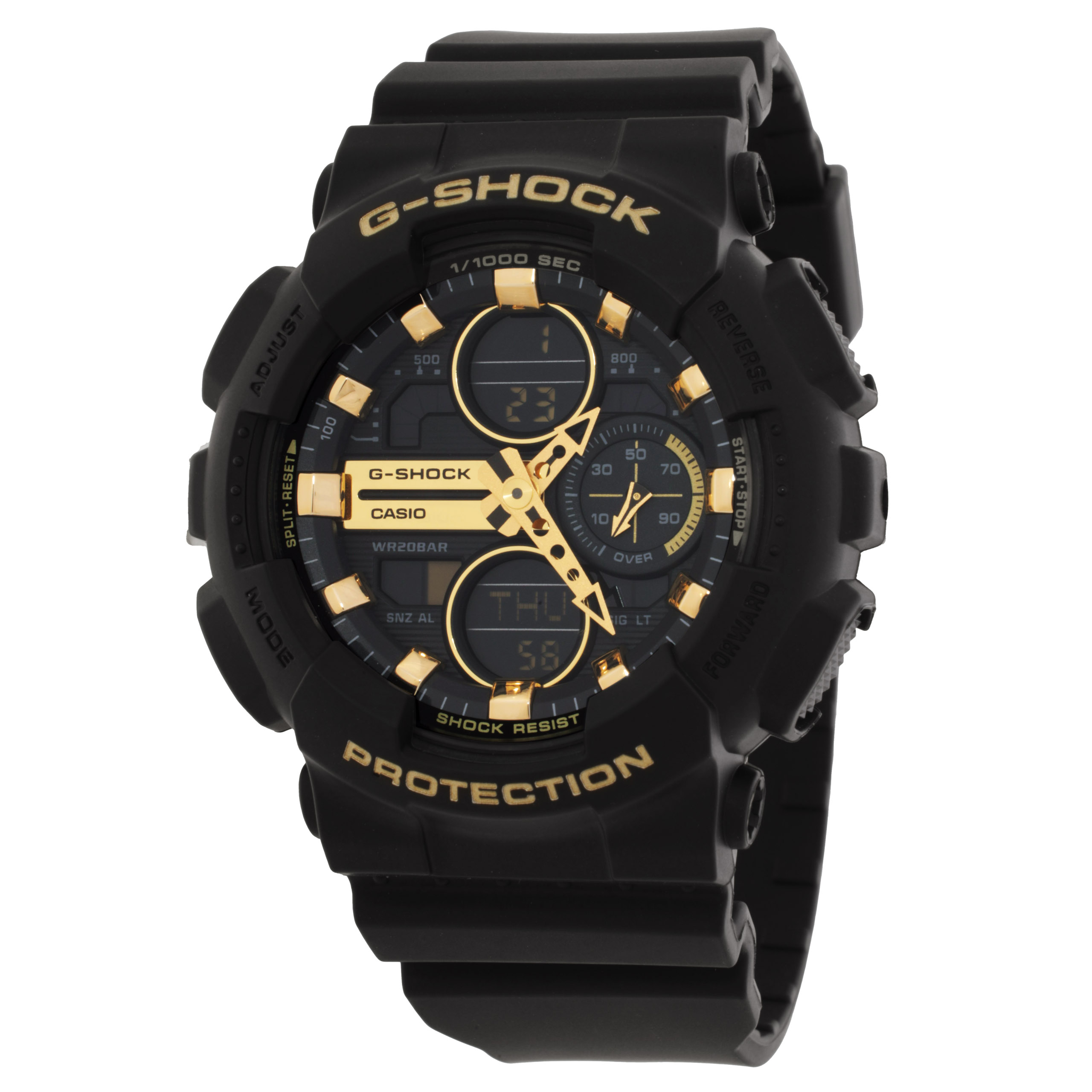 Casio G-Shock Quartz Analog-Digital Black Dial Ladies Watch GMA-S140M-1A