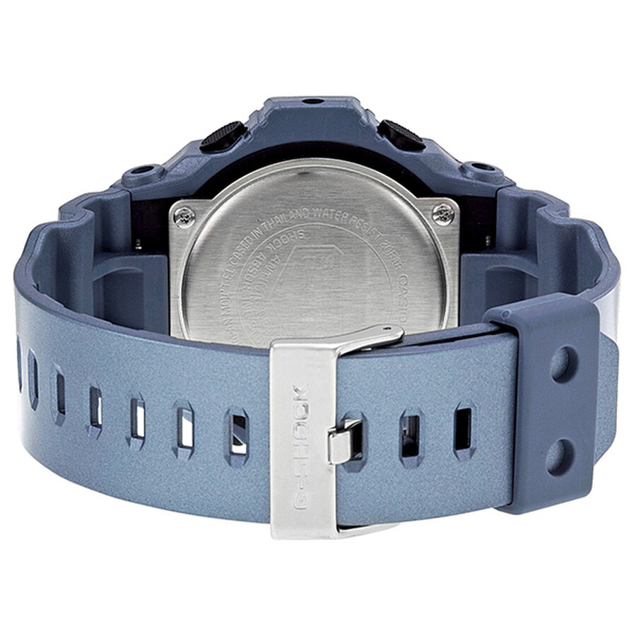 Casio GShock Speed Indicator AnalogDigital Blue Resin Men's Watch