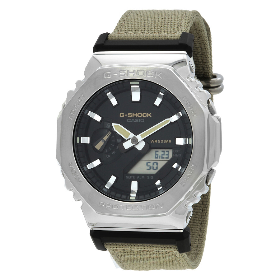 Casio G-STEEL Alarm World Time Quartz Analog-Digital Men's