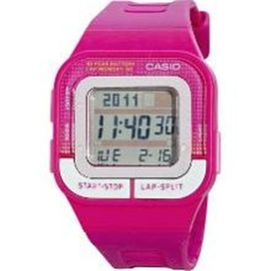 Casio Ladies Pink Resin Sports Watch SDB1004A Watches