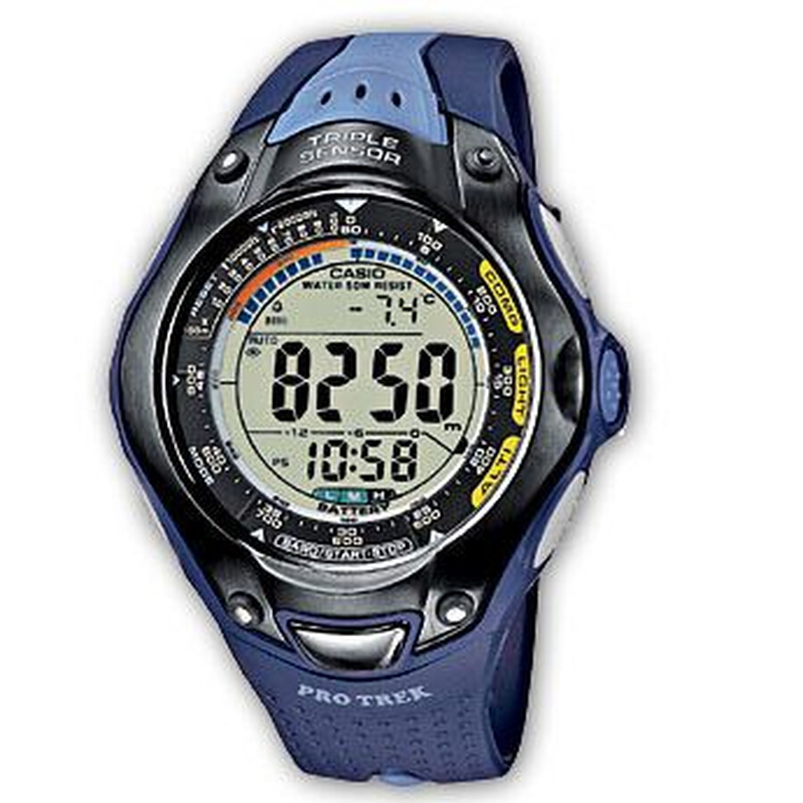 CASIO TRIPLE SENSOR デジタル腕時計 Casio Pathfinder Triple Sensor - Titanium (PAG240T-7CR