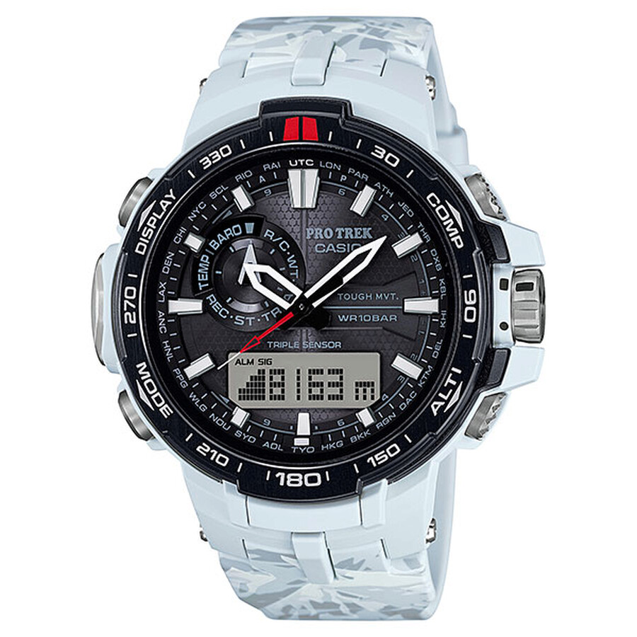 【美品】CASIO PRW-6000SC-7JFホワイトスノーカモ プロトレック 楽天市場】カシオ プロトレック CASIO PRO TREK 限定モデル PRW