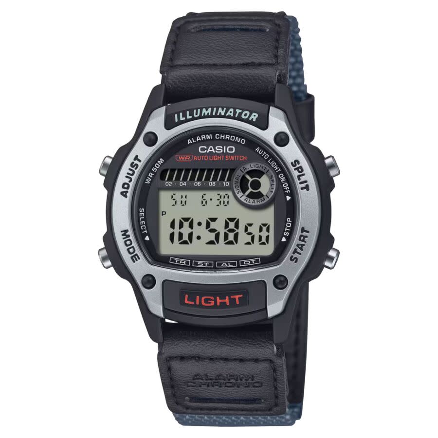 Casio Timeless Black Dial Men's Watch W-220HF-8A