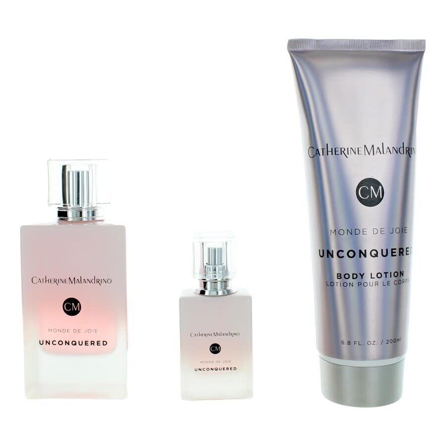 Catherine Malandrino Ladies Unconquered Monde De Joie Gift Set Fragrances 810044124279