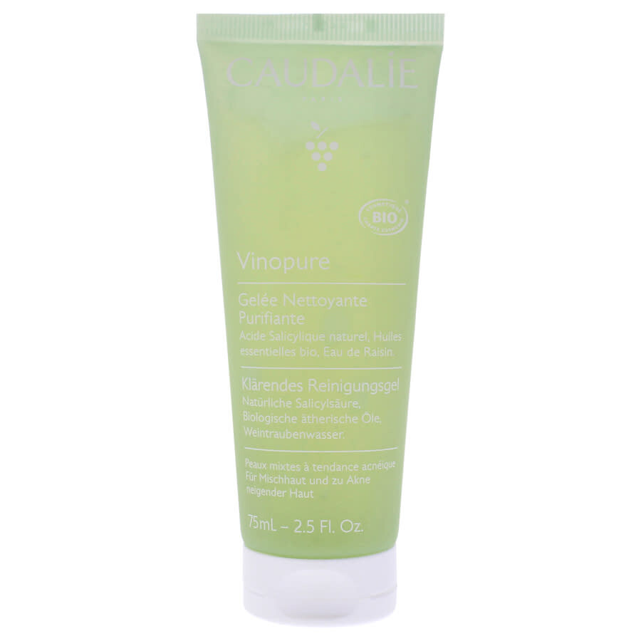 Caudalíe Caudalie Ladies Vinopure Purifying Gel Cleanser 2.5 oz Skin Care 3522930004547 In Transparent