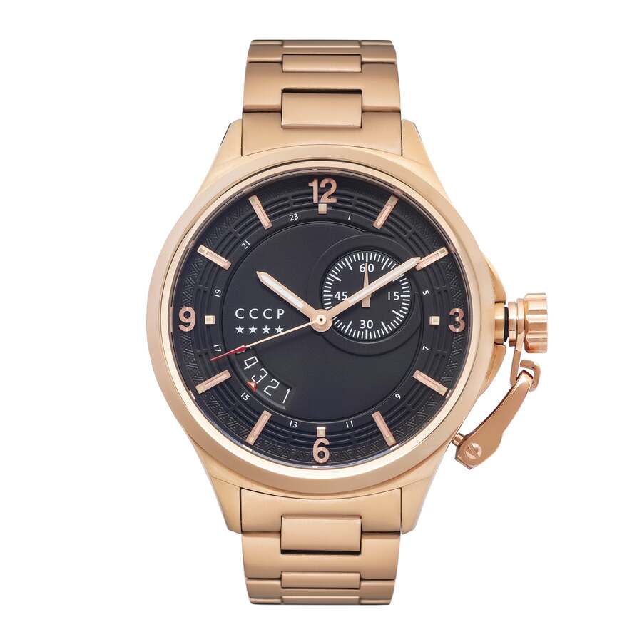 CCCP Badygin Black Dial Men's Watch CP-7040-22