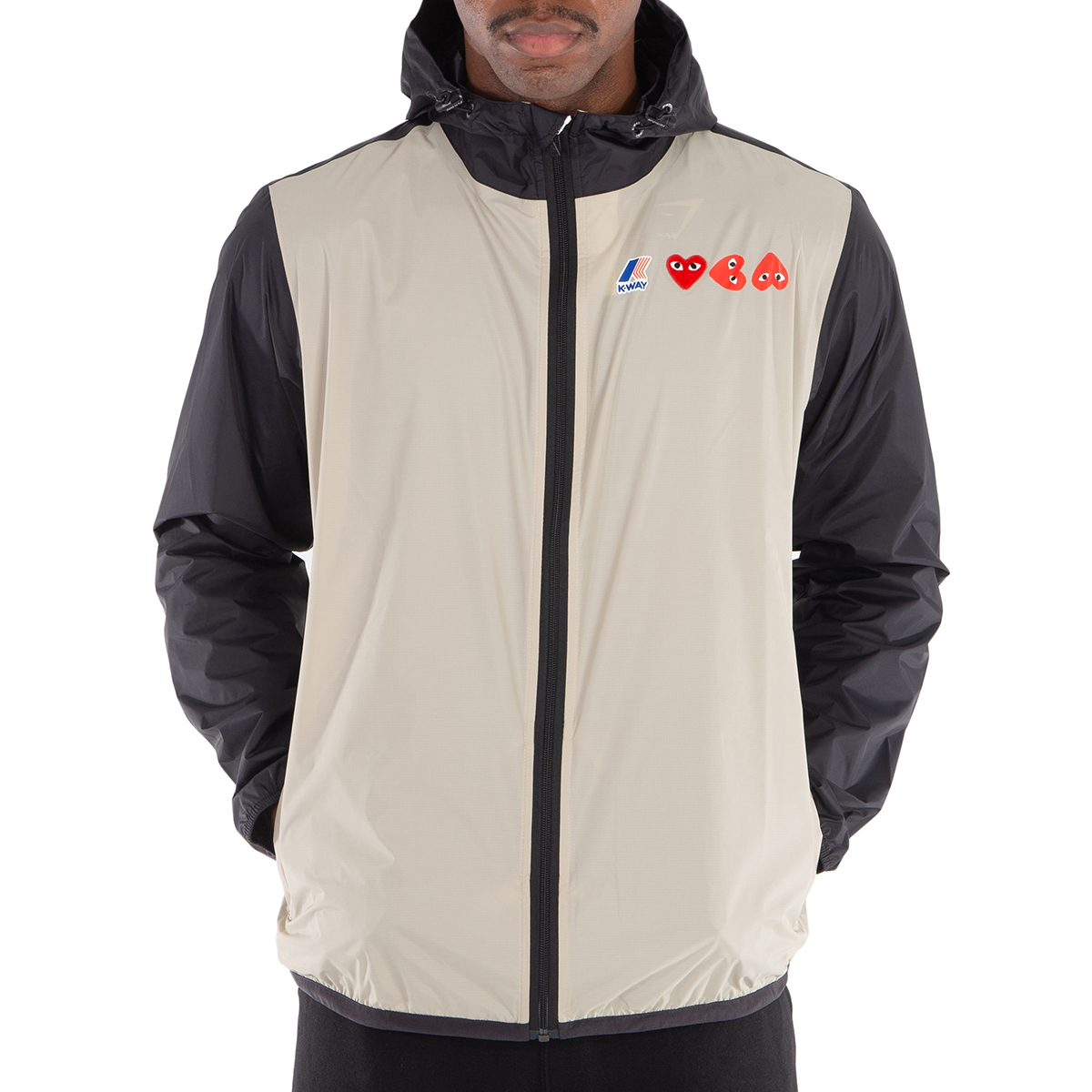 Comme Des Garçons Play Kids X K-Way Claude Zip-Up Hoodie main image 1