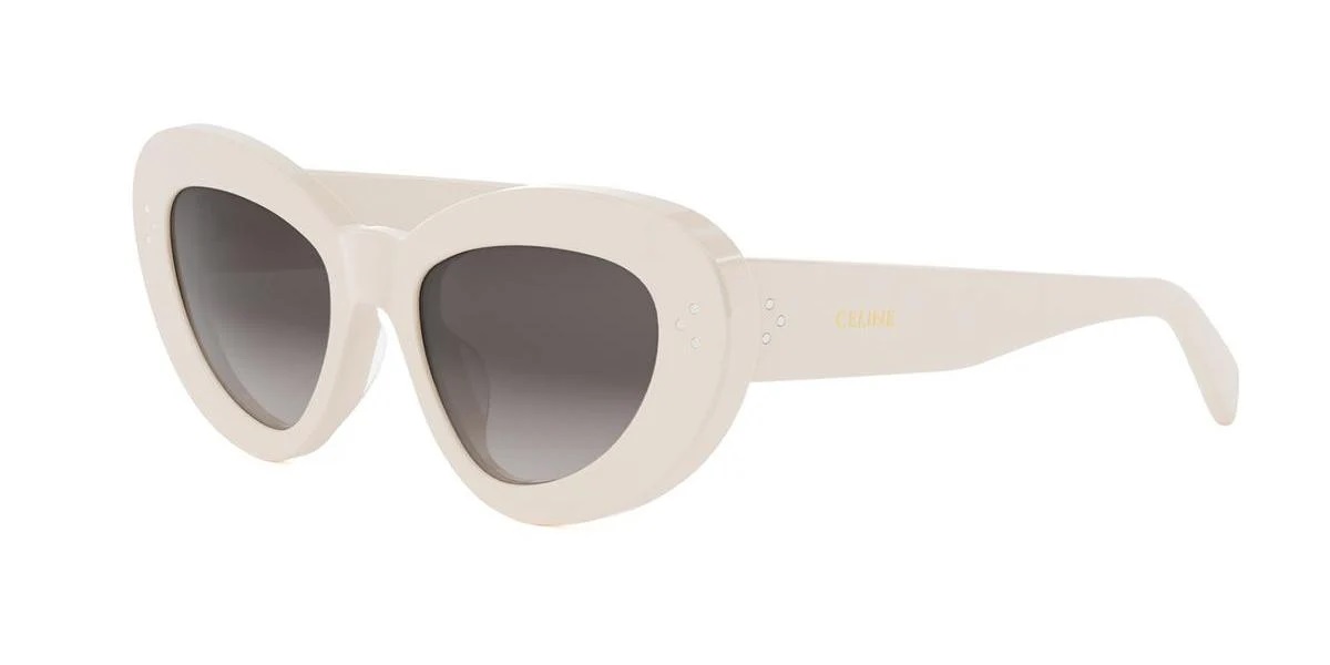 Celine 3 DOTS Brown Gradient Cat Eye Ladies Sunglasses CL40320U