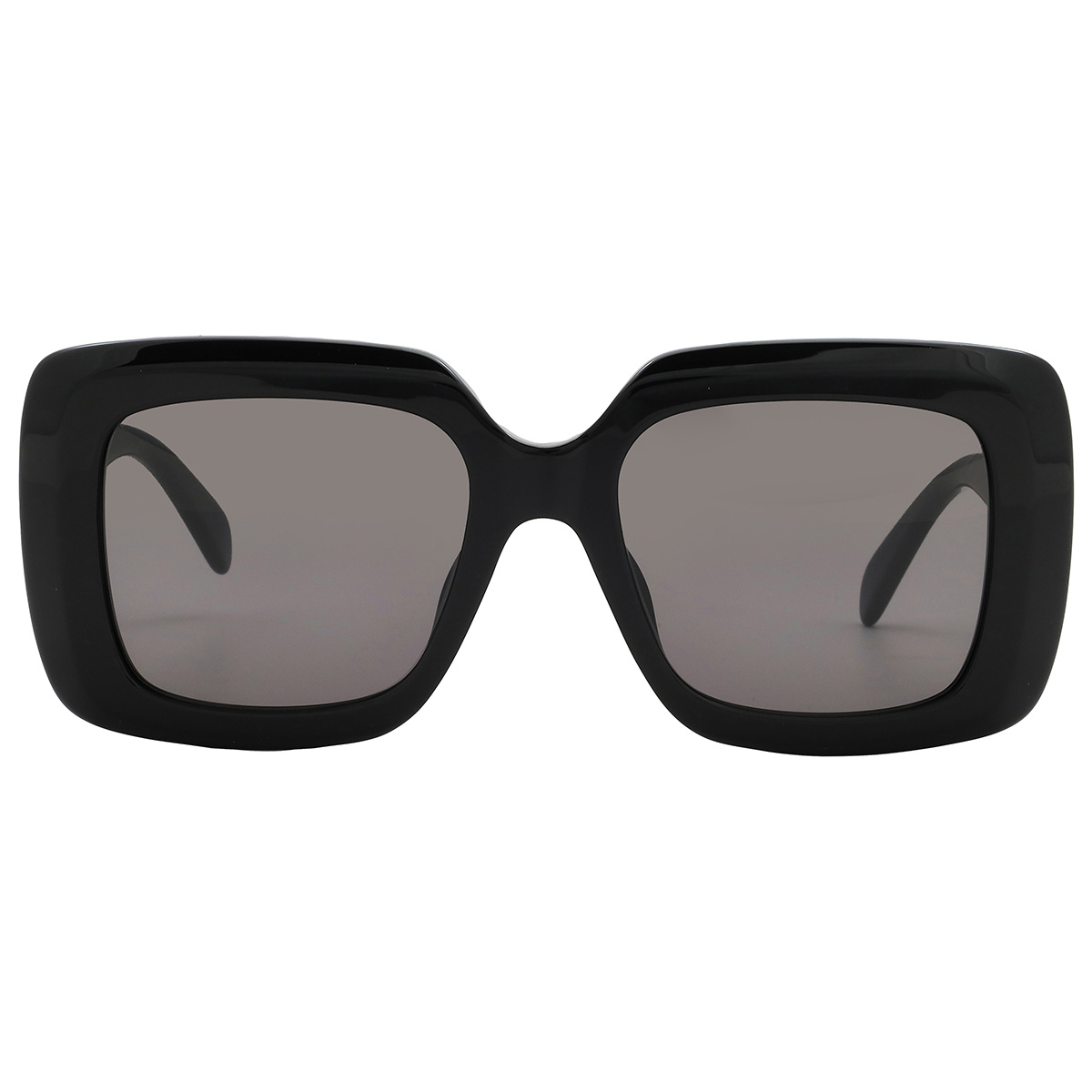 Celine Bold 3 Dots Grey Square Ladies Sunglasses CL40263I 01A 54