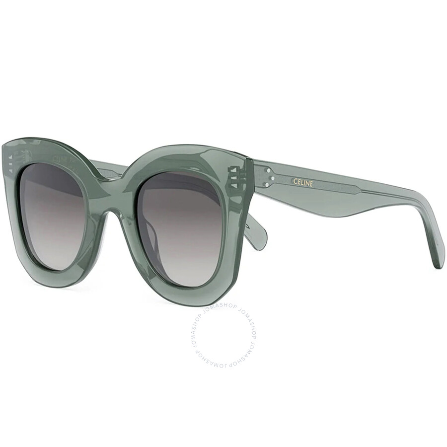 Celine Bold 3 Dots Smoke Gradient Butterfly Ladies Sunglasses Cl4005in 93b 47