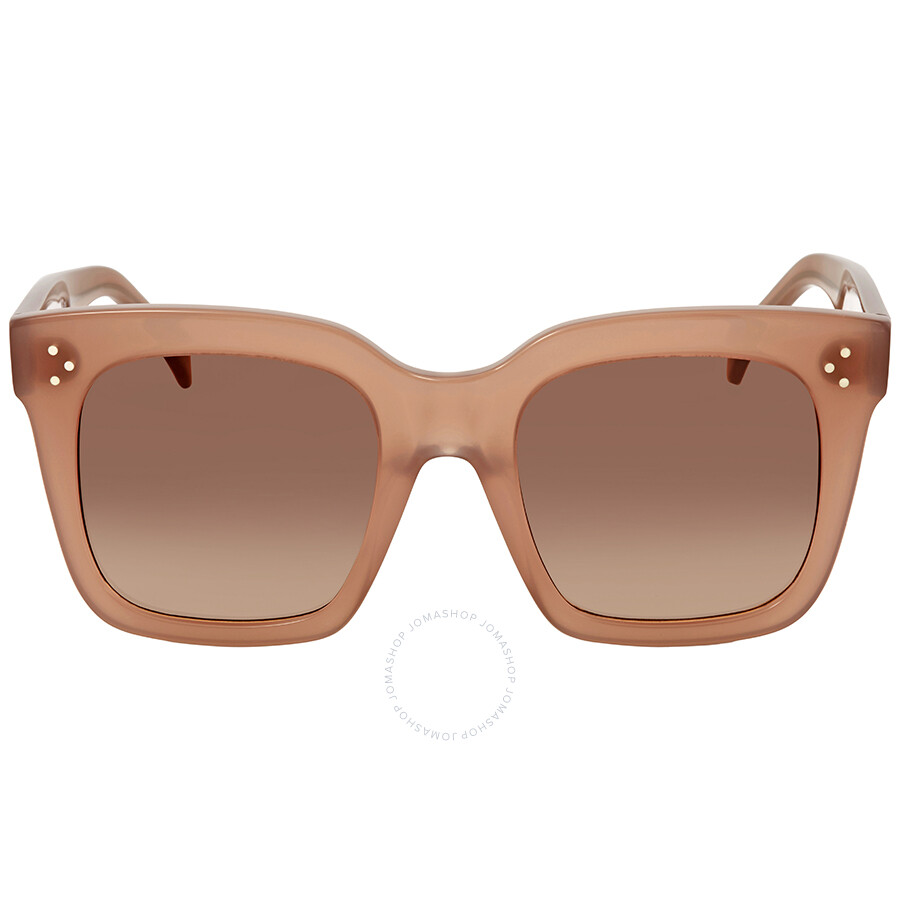 Celine Brown Degrade Square Sunglasses CL41076S GKYP 51 Celine