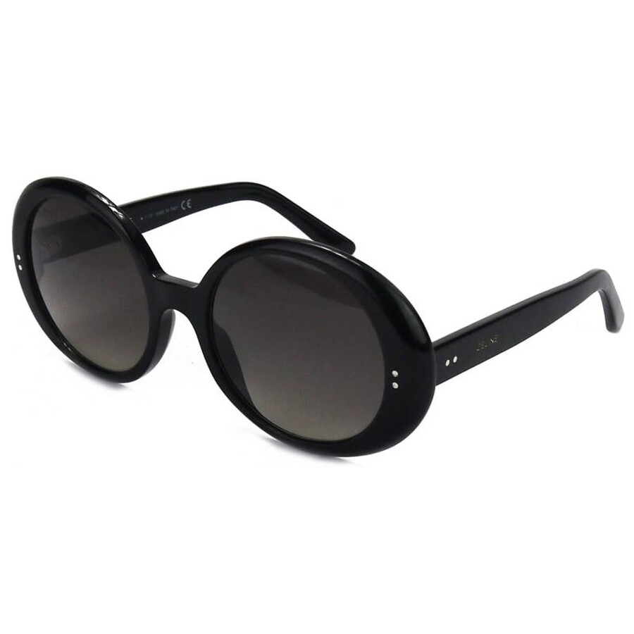 Celine Gradient Brown Oval Ladies Sunglasses CL40065F 01F 57