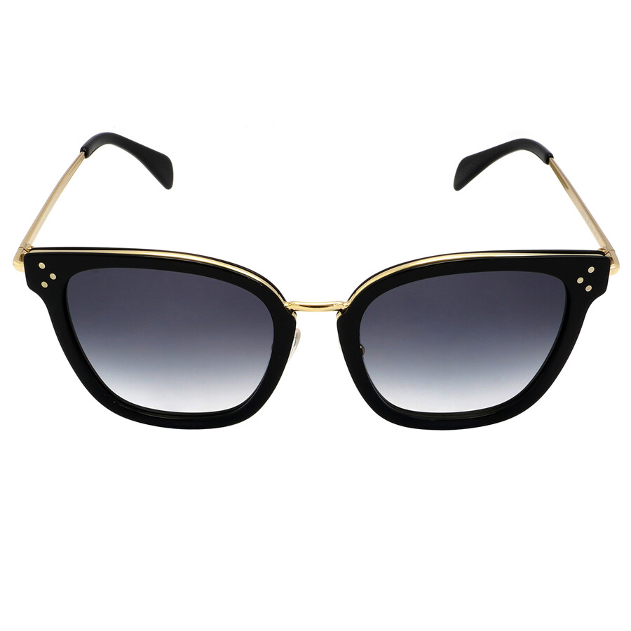 Celine Gradient Grey Square Ladies Sunglasses CL40035F 01B 54