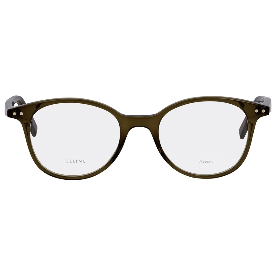 CELINE Green Eyeglasses Unisex CL41407X4N47 Celine Sunglasses