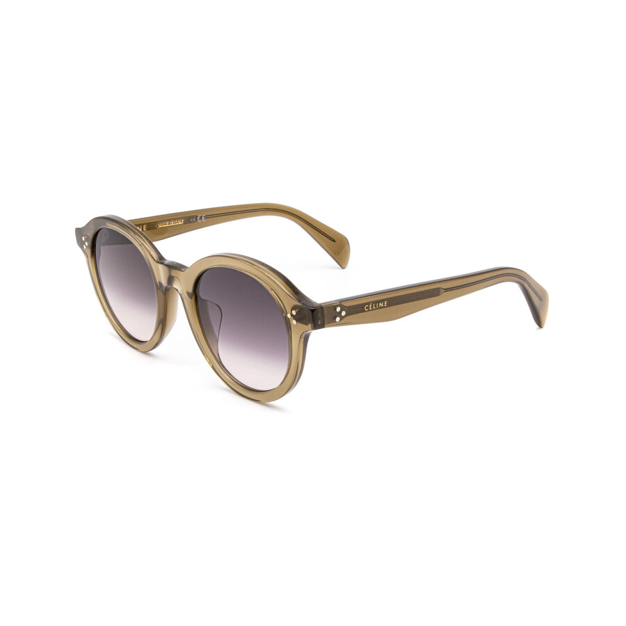 Celine Grey Gradient Round Ladies Sunglasses CL40034F 57P 50